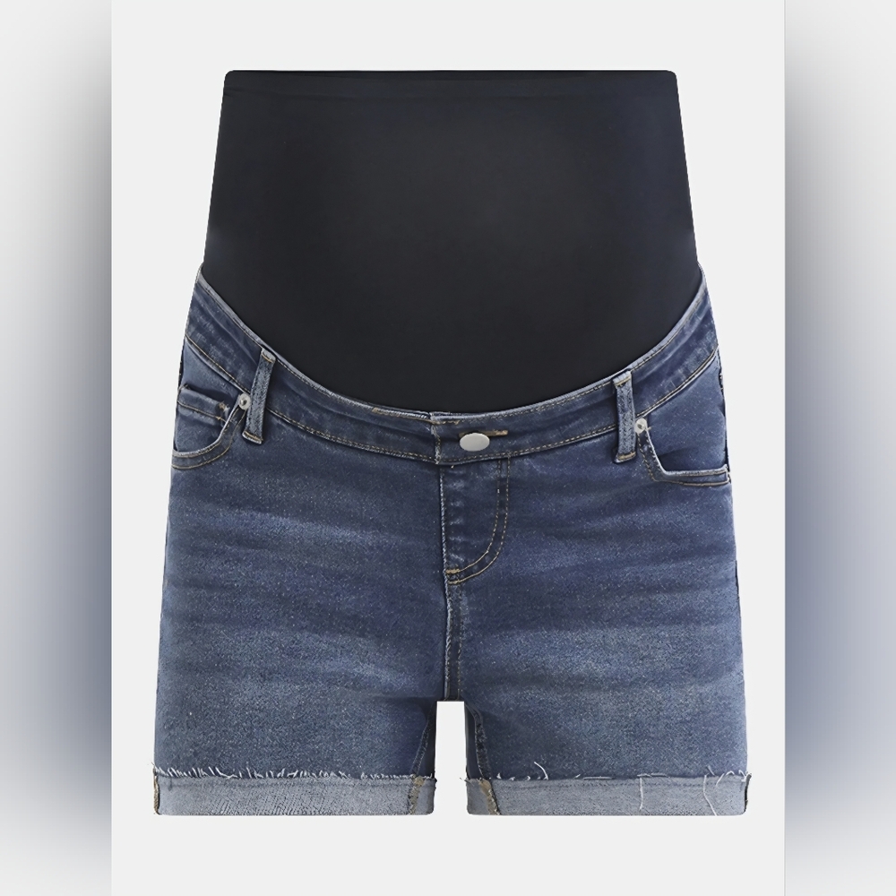 Time And Tru Maternity  Jean Shorts for Women